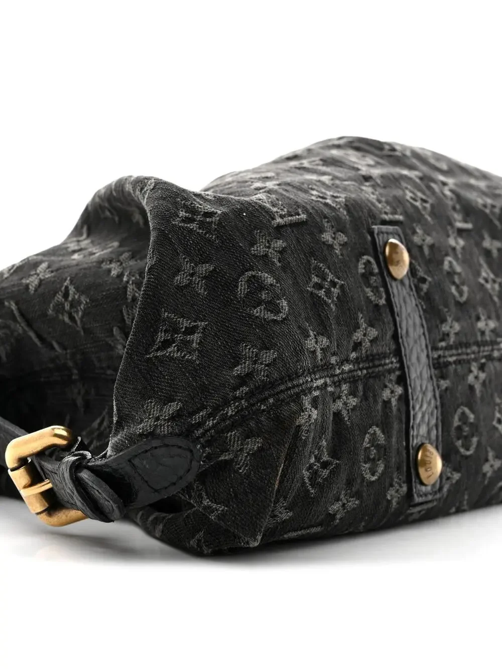 Louis Vuitton Denim Neo Cabby Mm Black #261761L16B